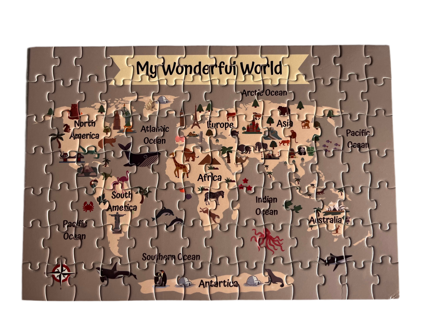 Little Learners Puzzle – My Wonderful World