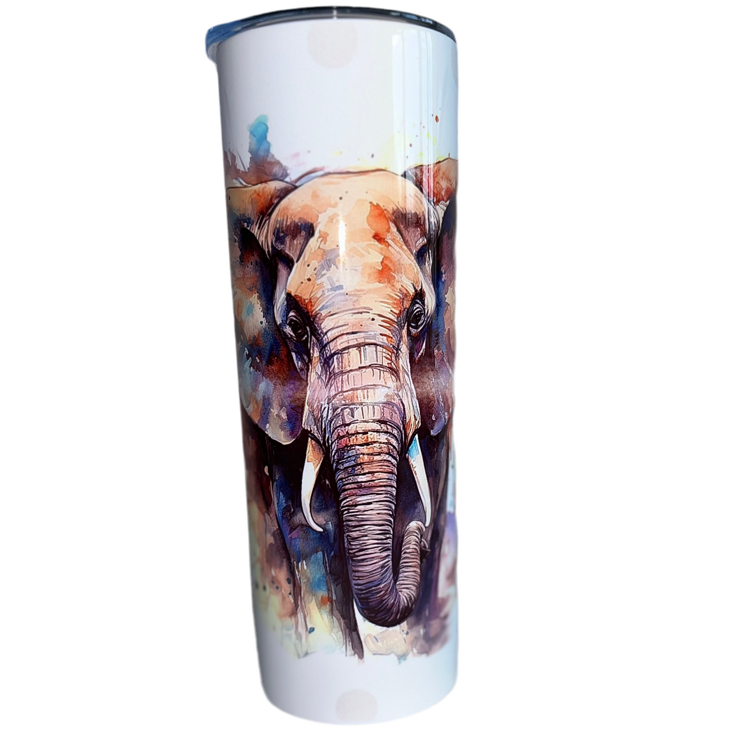 Watercolour Elephant 20oz Tumbler