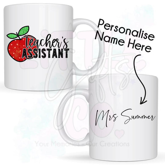Personalised Teaching Assistant Mug with Gift Box