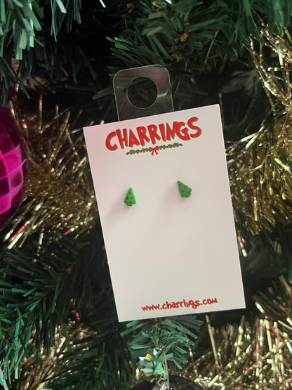 Christmas Tree Micro Studs