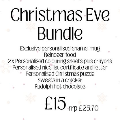 PRE-ORDER Christmas Eve Bundle – Personalised Magic for Kids Awaiting Santa's Arrival!