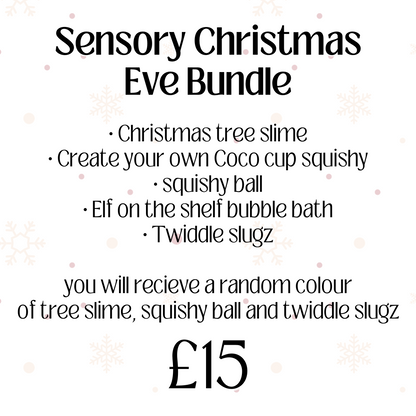 PRE- ORDER Sensory Christmas Eve Bundle