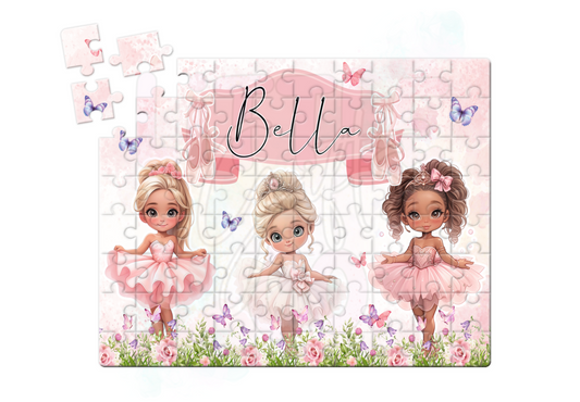 Personalised Ballet Puzzle (98pcs)