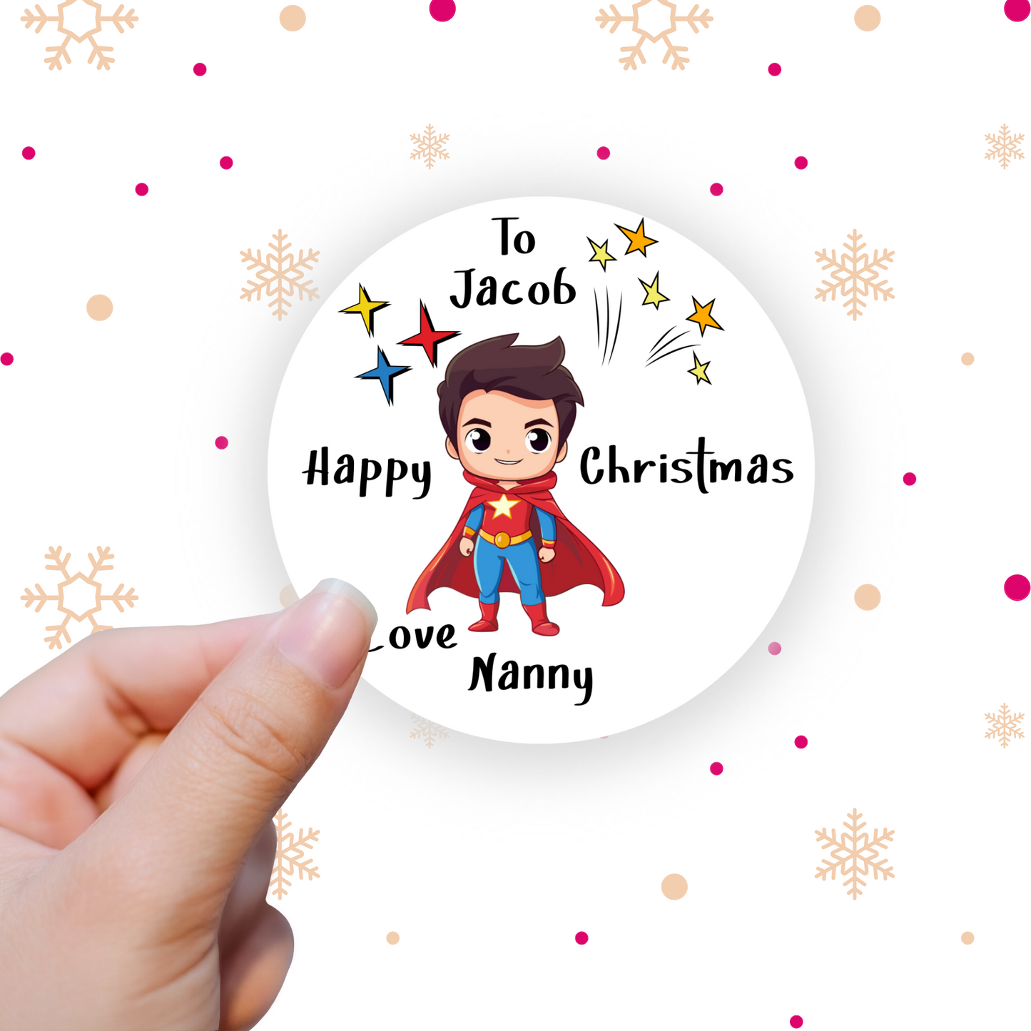 Christmas Stickers (Various Designs)