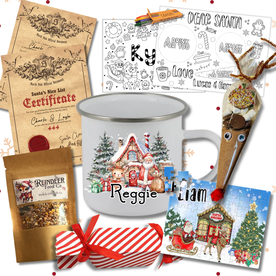 PRE-ORDER Christmas Eve Bundle – Personalised Magic for Kids Awaiting Santa's Arrival!