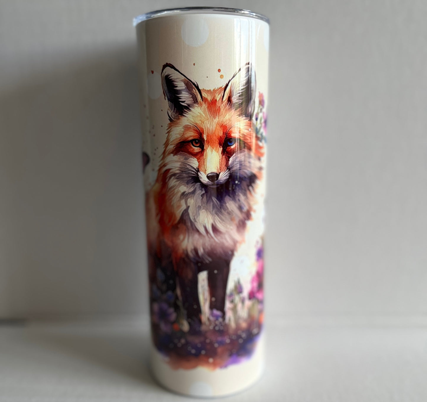 Watercolour Fox 20oz Tumbler