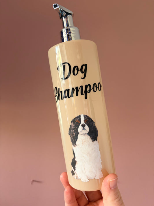 Dog shampoo pump