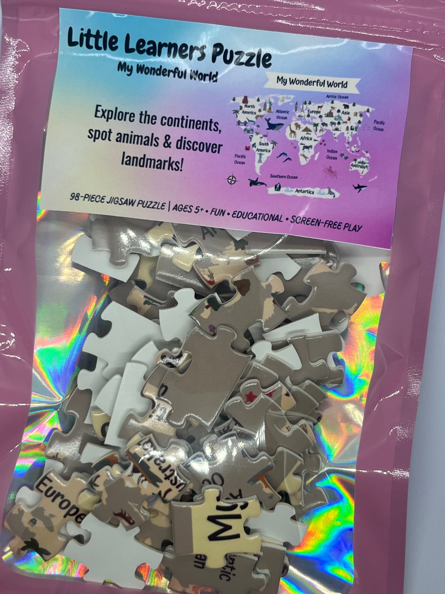 Little Learners Puzzle – My Wonderful World