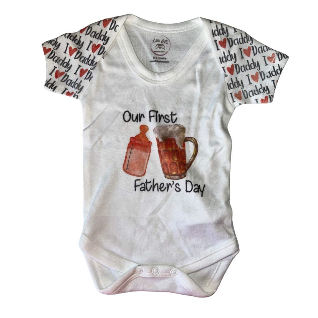 0-3m First Fathers Day Vest