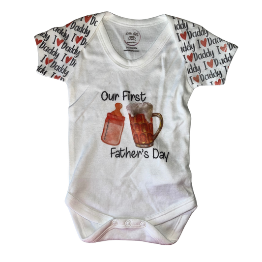 0-3m First Fathers Day Vest