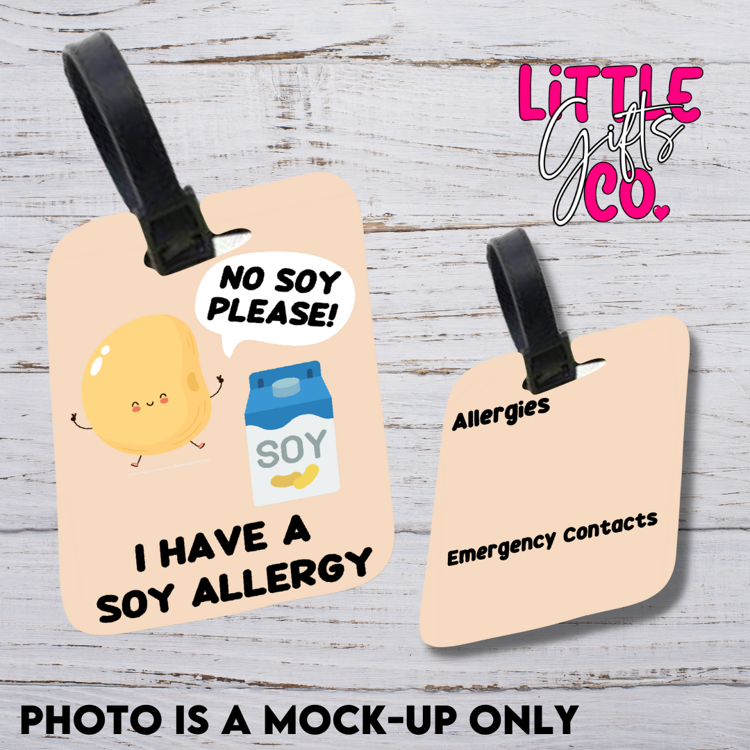 Add your own photos | personalised gifts | Unique Gifts | Personalised Food Allergy Tags | Little Gifts Co