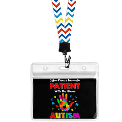 Add your own photos | personalised gifts | Unique Gifts | Autism Patient Card & Lanyard | Little Gifts Co