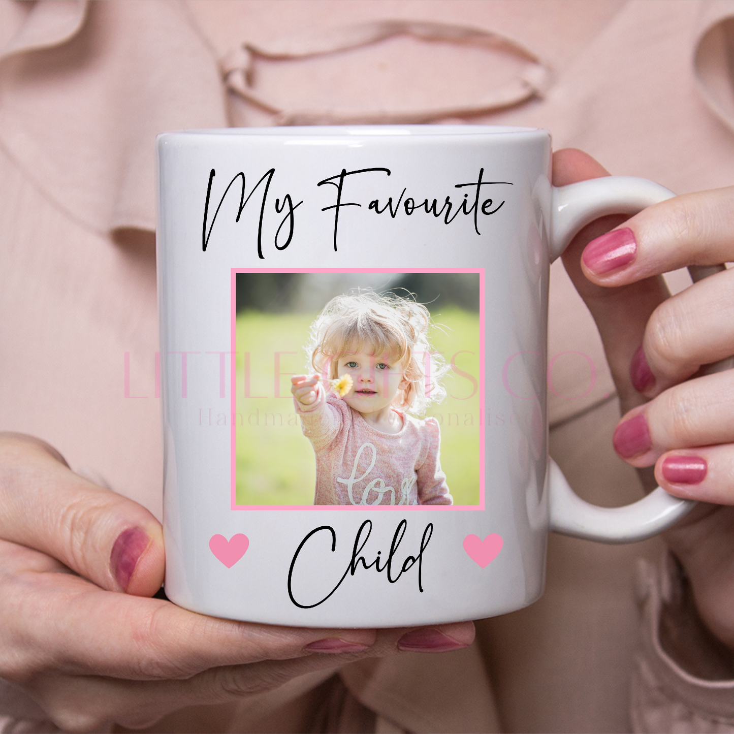 Add your own photos | personalised gifts | Unique Gifts | Personalised My Favourite Child Mug | Little Gifts Co