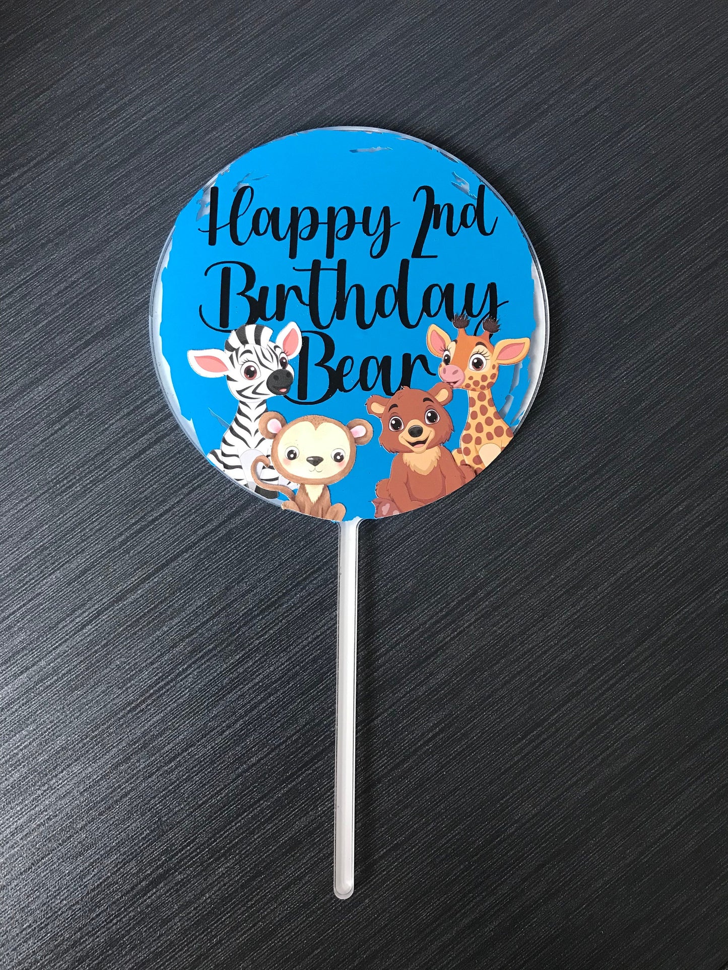 Add your own photos | personalised gifts | Unique Gifts | Personalised acrylic cake toppers | Little Gifts Co