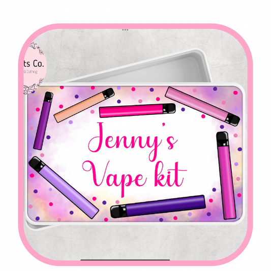 Add your own photos | personalised gifts | Unique Gifts | Personalised Vape Tin | Little Gifts Co