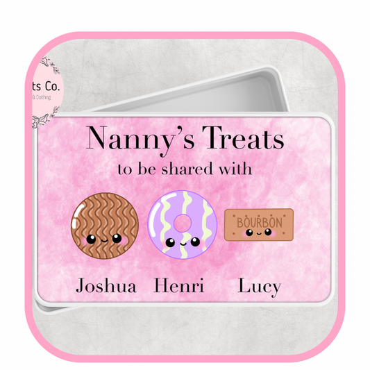 Add your own photos | personalised gifts | Unique Gifts | Personalised Treat Tin | Little Gifts Co