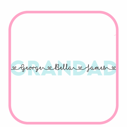 Add your own photos | personalised gifts | Unique Gifts | Personalised A4 GRANDAD print | Little Gifts Co