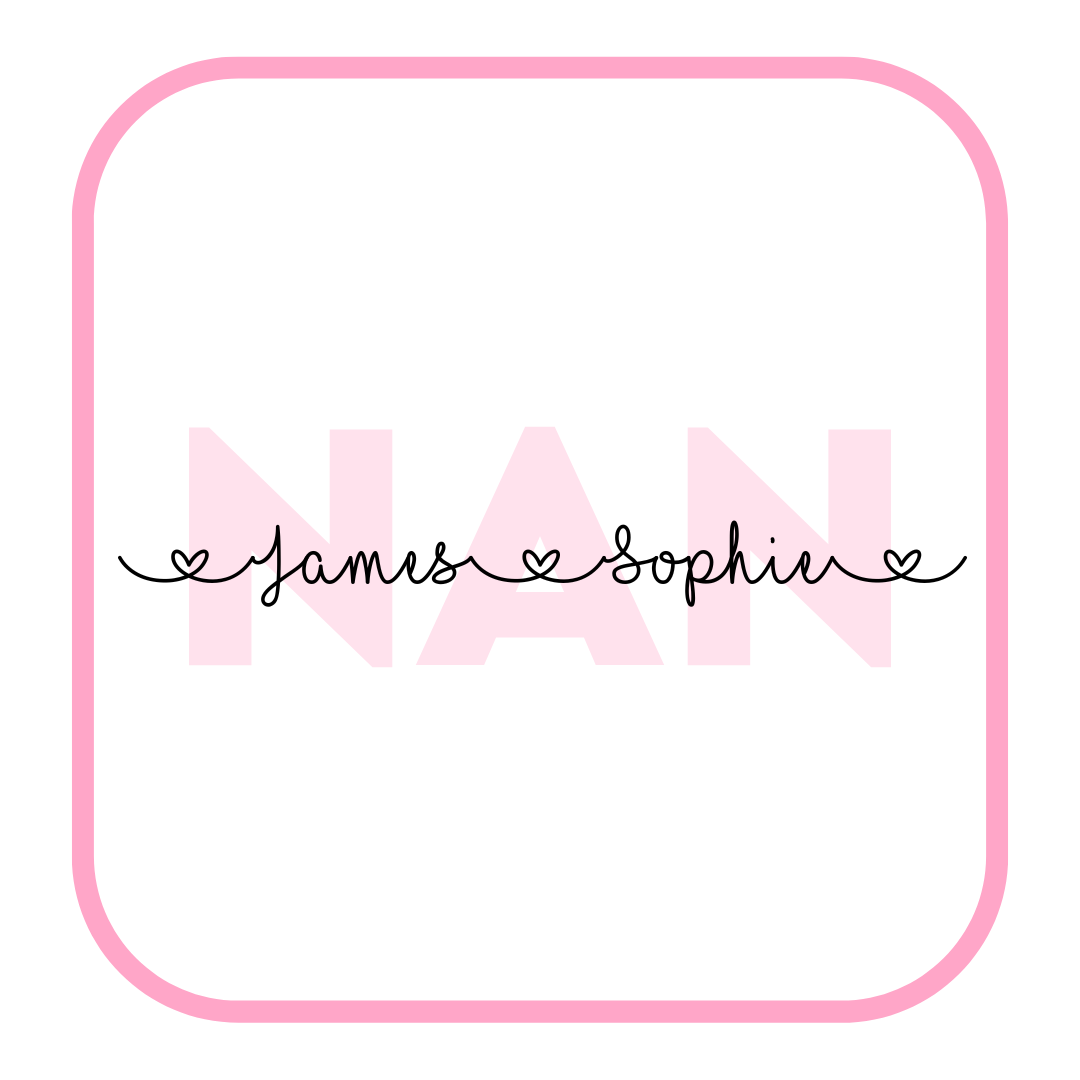 Add your own photos | personalised gifts | Unique Gifts | Personalised A4 NAN/NANNY print | Little Gifts Co